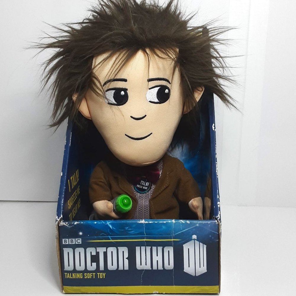 Dr Who BBC Talking Soft Toy Lights Up Underground Toys Sci-Fi